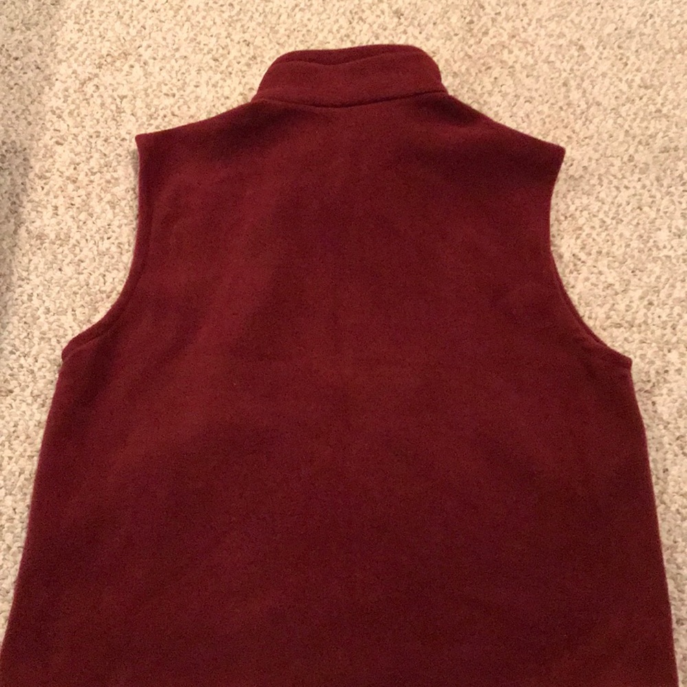 Columbia Red Fleece Vest - Picture 4 of 4
